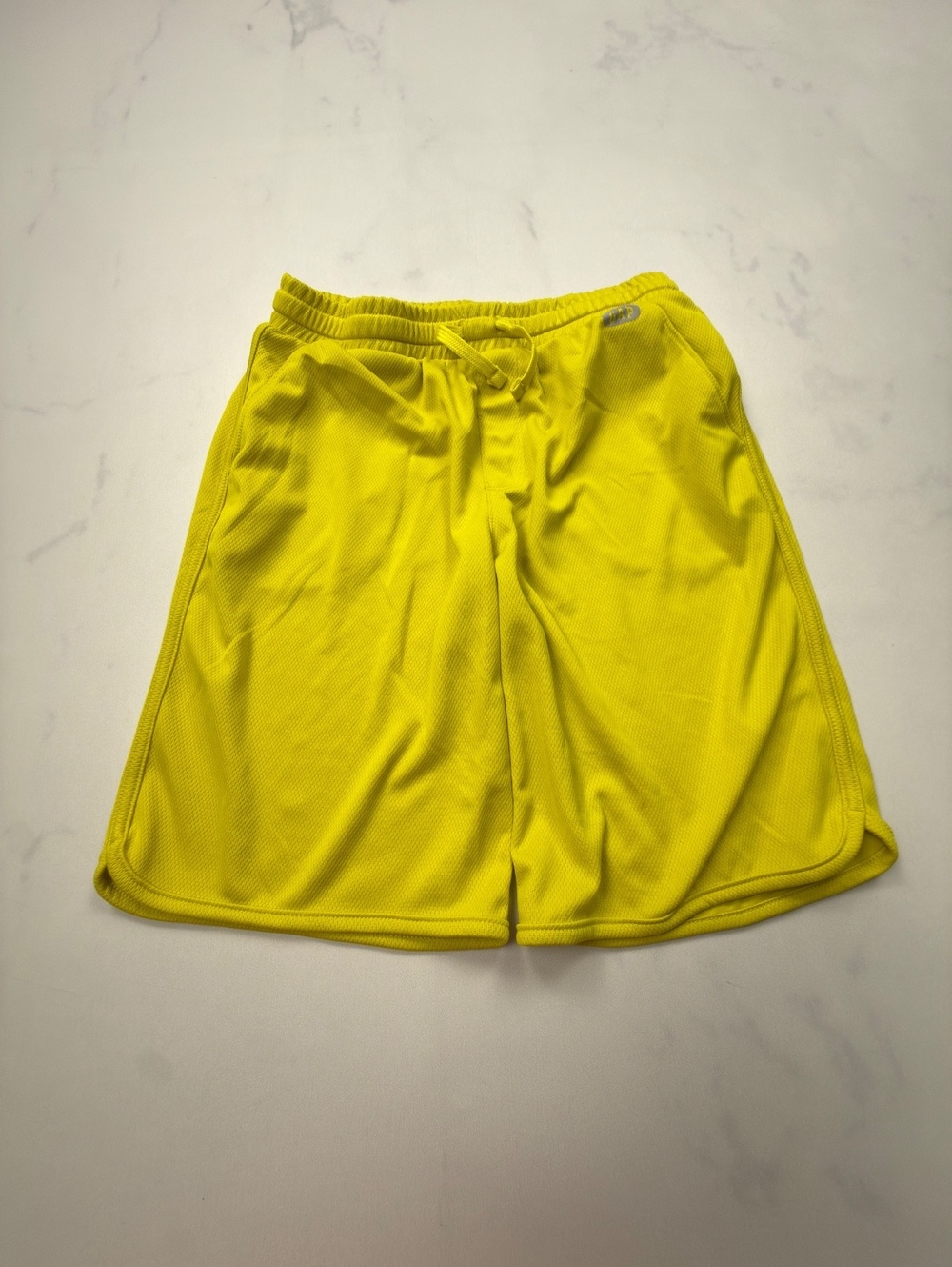 Gap Fit Classic Athletic Shorts Yellow Modern Loose Fit - Boys XL Husky